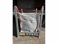 Verzinkte big-bag houder - afvalcontainer