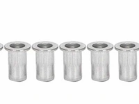 Verzinkte m6 aluminium inzetstuk (1157x) - afbeelding 2 van  2
