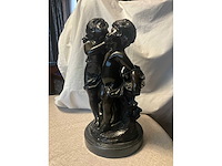 Verzwaard hars-/kunststof replica beeld auguste moreau - afbeelding 2 van  10