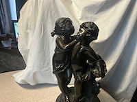 Verzwaard hars-/kunststof replica beeld auguste moreau - afbeelding 3 van  10