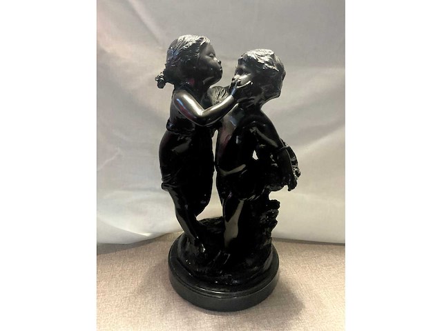 Verzwaard hars-/kunststof replica beeld auguste moreau - afbeelding 5 van  10