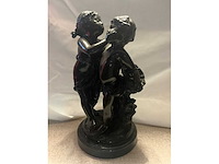 Verzwaard hars-/kunststof replica beeld auguste moreau - afbeelding 6 van  10