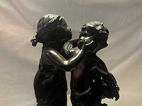 Verzwaard hars-/kunststof replica beeld auguste moreau - afbeelding 7 van  10