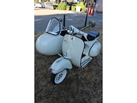 Vespa - 150super - tourist - oldtimer met zijspan - afbeelding 3 van  10