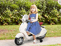 Vespa scooter elektrische motorfiets kinderen 6v