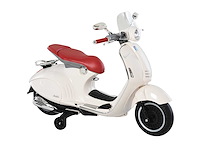 Vespa scooter elektrische motorfiets kinderen 6v - afbeelding 3 van  9