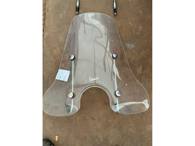 Vespa windscherm onderdeel (2x) - afbeelding 3 van  3