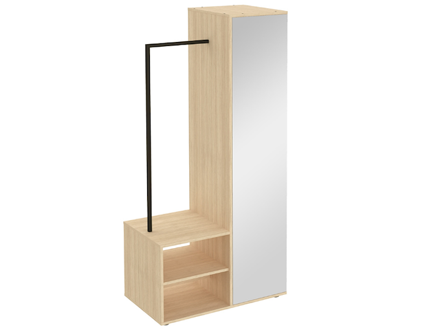 Vestiaire beatrix-lichte eik - afbeelding 2 van  7