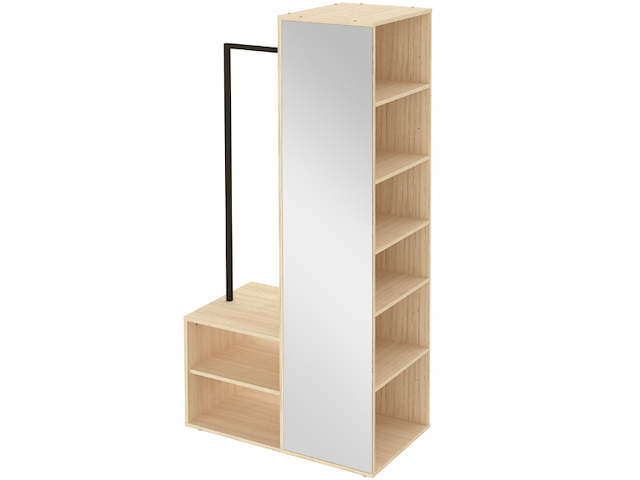 Vestiaire beatrix-lichte eik - afbeelding 6 van  7