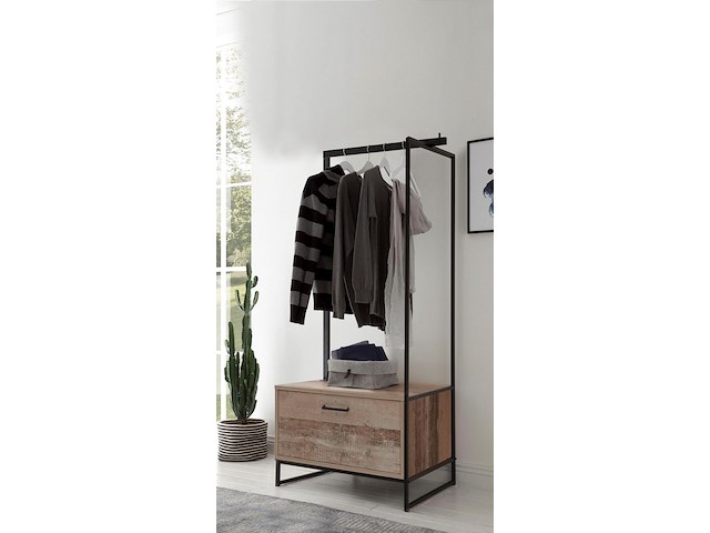 Vestiaire kemar 76cm - old style - afbeelding 4 van  4