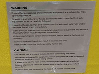 Vet-hogedruk slanghaspel, hr-gr 5, 800psi - afbeelding 3 van  3