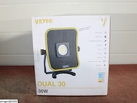 Vetec led dual accu bouwlamp - afbeelding 2 van  3