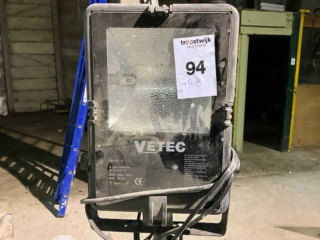 Vetec mh150-2 werflicht op telescopische 3-pikkel - afbeelding 2 van  4