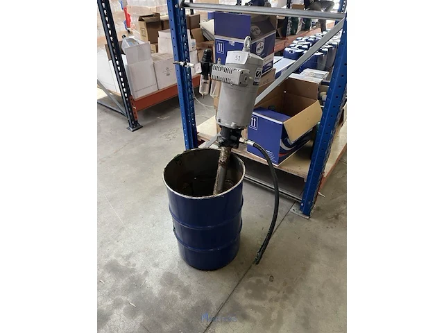 Vetpomp samoa pumpmaster 45 met vetvat - afbeelding 1 van  6