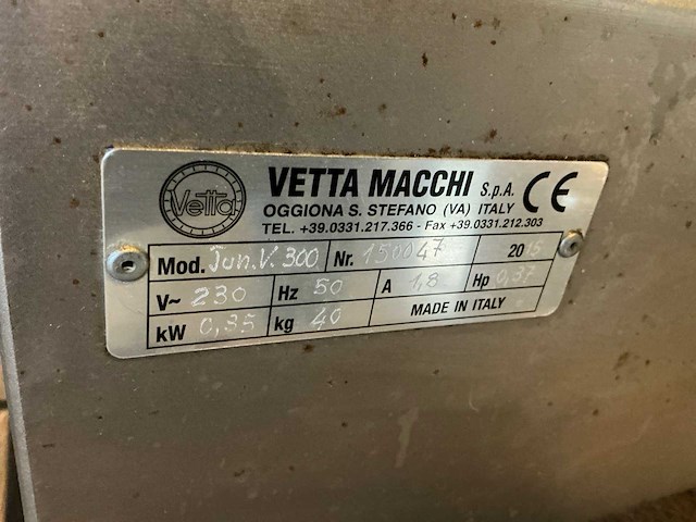 Vetta macchi - jun.v.300 - table top slicing machine - 2015 - afbeelding 5 van  5