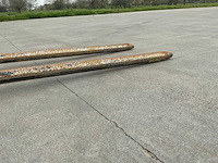 Vetter tapijtdoren 1500 mm lang , fem 2 , diameter as 70 mm - afbeelding 2 van  9