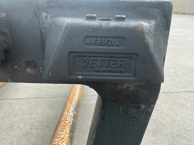 Vetter tapijtdoren 1500 mm lang , fem 2 , diameter as 70 mm - afbeelding 4 van  9