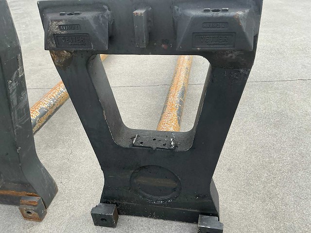 Vetter tapijtdoren 1500 mm lang , fem 2 , diameter as 70 mm - afbeelding 5 van  9