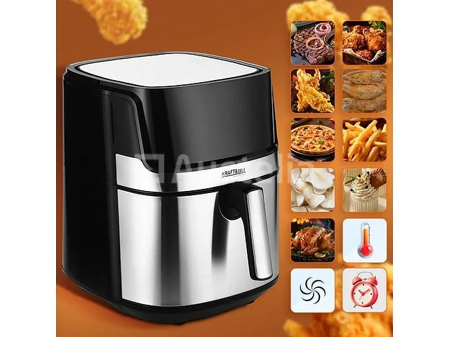 Vetvrije airfryer 8l 1850w - afbeelding 5 van  5