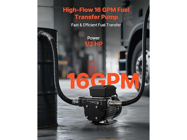 Vevor brandstoftransferpomp - afbeelding 2 van  5