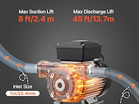 Vevor brandstoftransferpomp - afbeelding 3 van  5