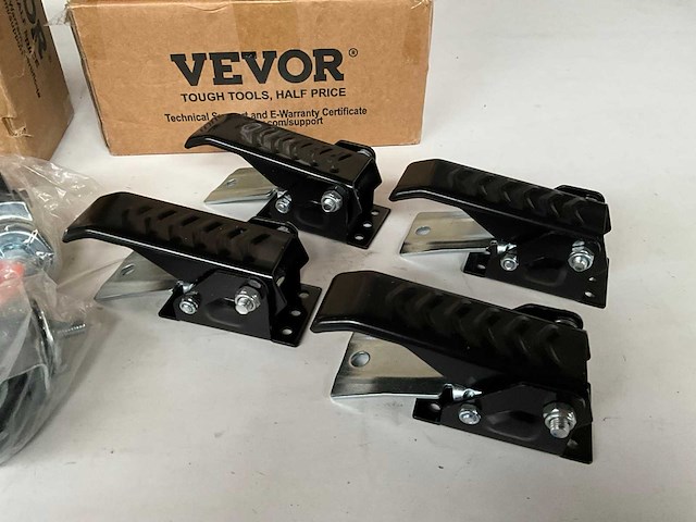 Vevor cc-czjl-2.5 werkbank wielen kit (4x) - afbeelding 2 van  6