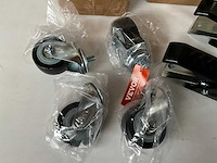 Vevor cc-czjl-2.5 werkbank wielen kit (4x) - afbeelding 3 van  6