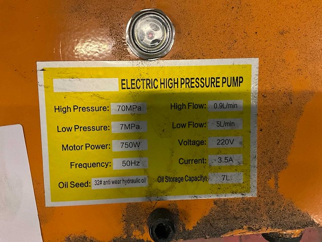 Vevor elektrische hogedrukpomp (2x) - afbeelding 3 van  5
