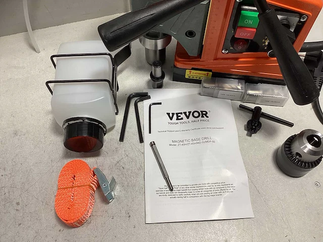 Vevor magneetboormachine zt-45h - afbeelding 6 van  11