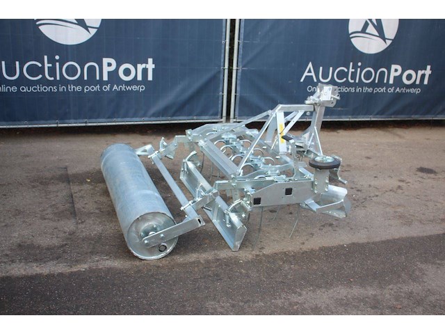 Vezelbodemvlakker 150cm met rol nieuw - afbeelding 1 van  1