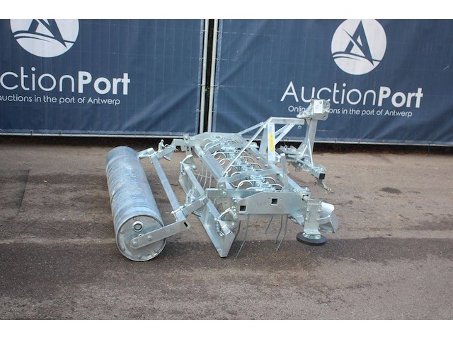 Vezelbodemvlakker 200cm met rol nieuw - afbeelding 1 van  1