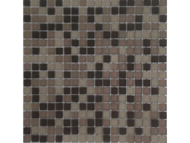 V_glass crystal bali mat mosaic 1,5x1,5 cm - glasmozaïek 20 m² - afbeelding 1 van  1