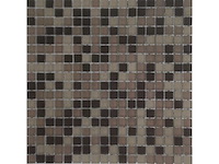 V_glass crystal bali mat mosaic 1,5x1,5 cm - glasmozaïek 20 m² - afbeelding 1 van  1