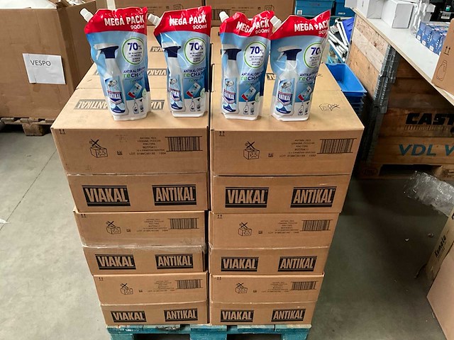 Viakal antikal navulling 900ml (72x) - afbeelding 1 van  6