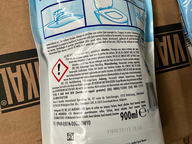 Viakal antikal navulling 900ml (96x) - afbeelding 5 van  6