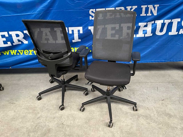 Viasit ergonomische bureaustoel (2x) - afbeelding 1 van  4
