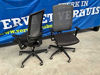 Viasit ergonomische bureaustoel (2x) - afbeelding 1 van  6