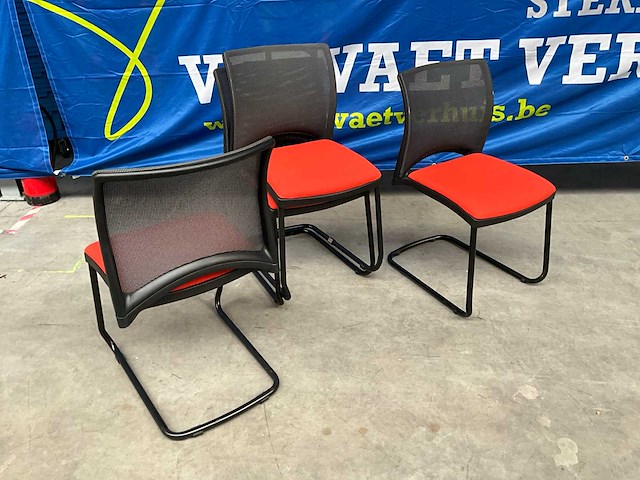 Viasit vergaderstoel (4x) - afbeelding 1 van  3