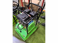 Vibratieplaat met rubberen mat (1 stuk) nieuw
