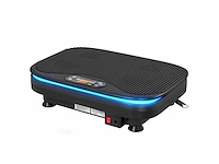 Vibrerend platform met verlichting, bluetooth, 3 programma's, 99 snelheden, afstandsbediening, led-scherm, 47x32x12cm - afbeelding 2 van  5