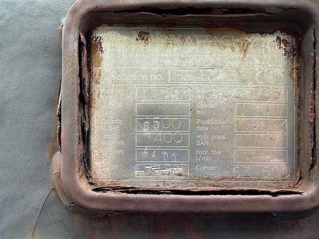 Viby - 2014 - l220g - voorzetapparatuur - afbeelding 5 van  9