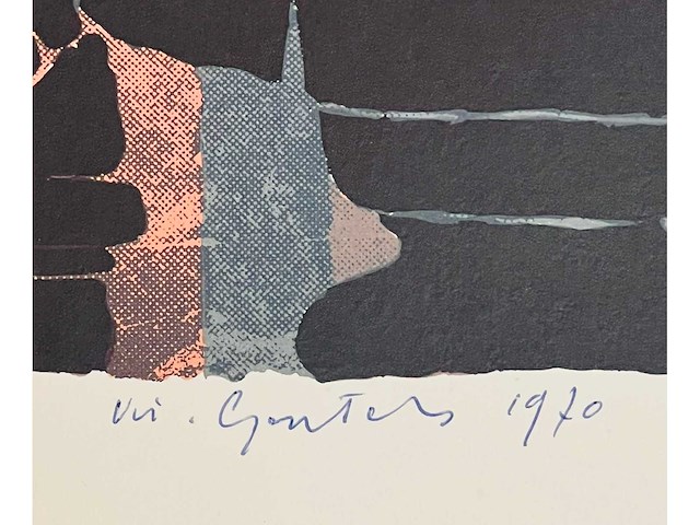 Vic gentils - de grote oorlog - kleurenzeefdruk - afbeelding 2 van  10