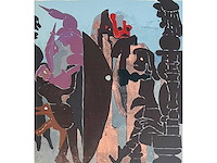 Vic gentils - de grote oorlog - kleurenzeefdruk - afbeelding 1 van  10