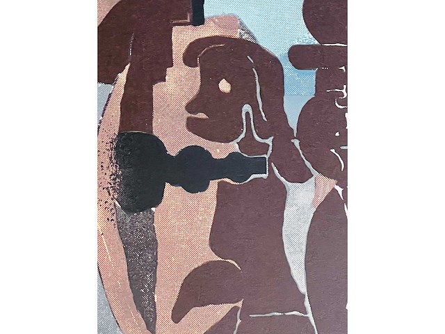 Vic gentils - de grote oorlog - kleurenzeefdruk - afbeelding 5 van  10