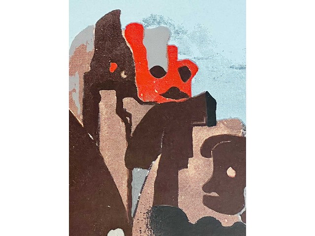 Vic gentils - de grote oorlog - kleurenzeefdruk - afbeelding 6 van  10