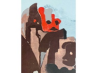 Vic gentils - de grote oorlog - kleurenzeefdruk - afbeelding 6 van  10