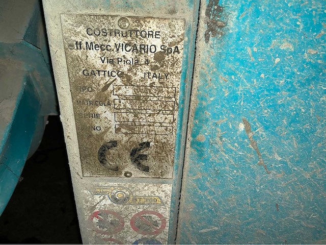 Vicario bt180 betonmolen - afbeelding 7 van  7