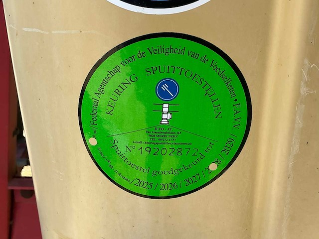 Vicon ls 801 veldspuit - afbeelding 7 van  7