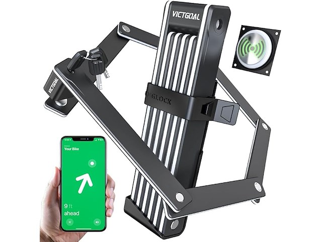 Victgoal vouwfietsslot met verborgen houder - afbeelding 1 van  5