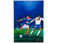 Victor spahn - voetbal - litho - afbeelding 2 van  6